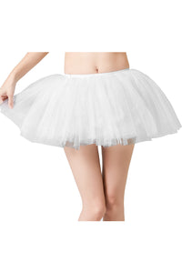 White Tulle Tutu Petticoats