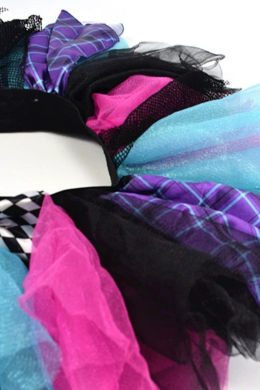Multi-Color Tutu Tulle Mini Petticoat