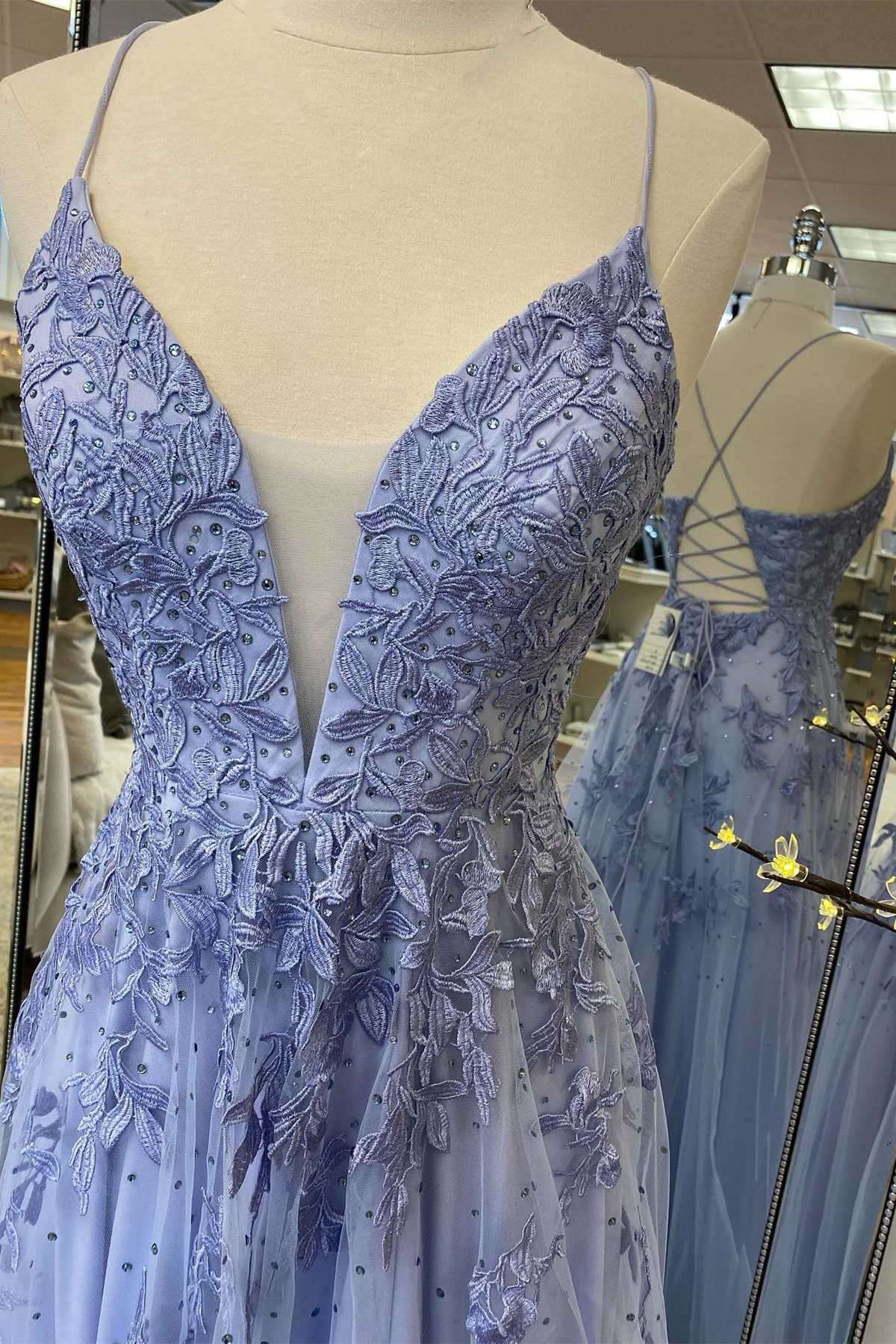 Periwinkle Prom Dress Greenville SC