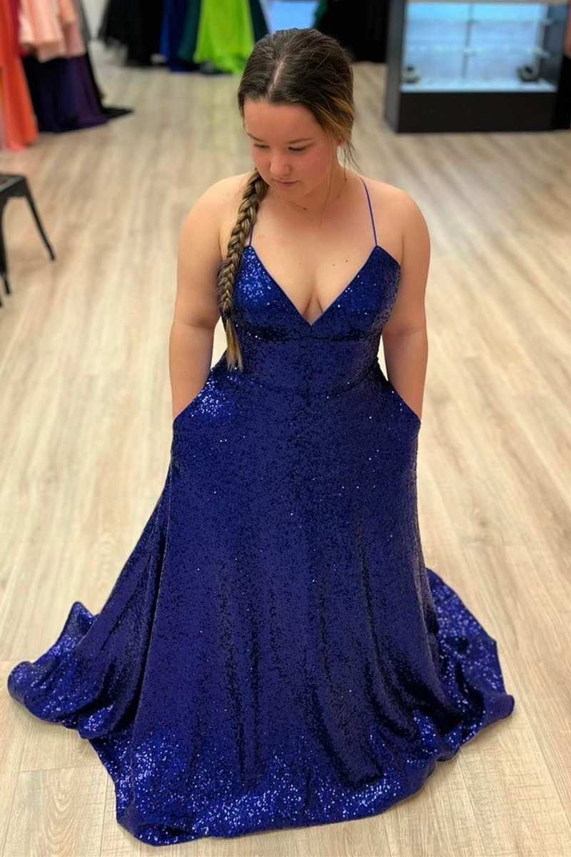 Indigo blue prom discount dresses