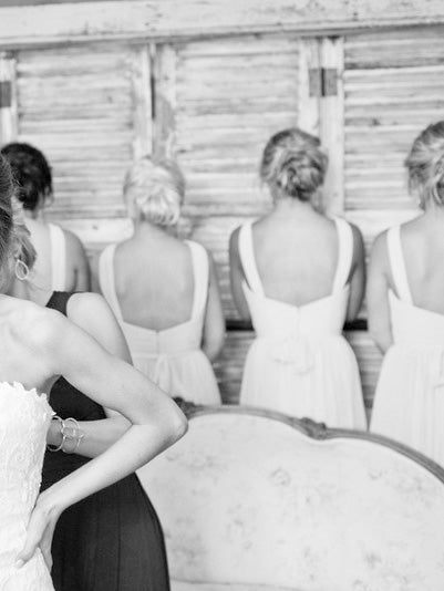 Elegant Long Chiffon Bridesmaid Dress with Sash – Dreamdressy