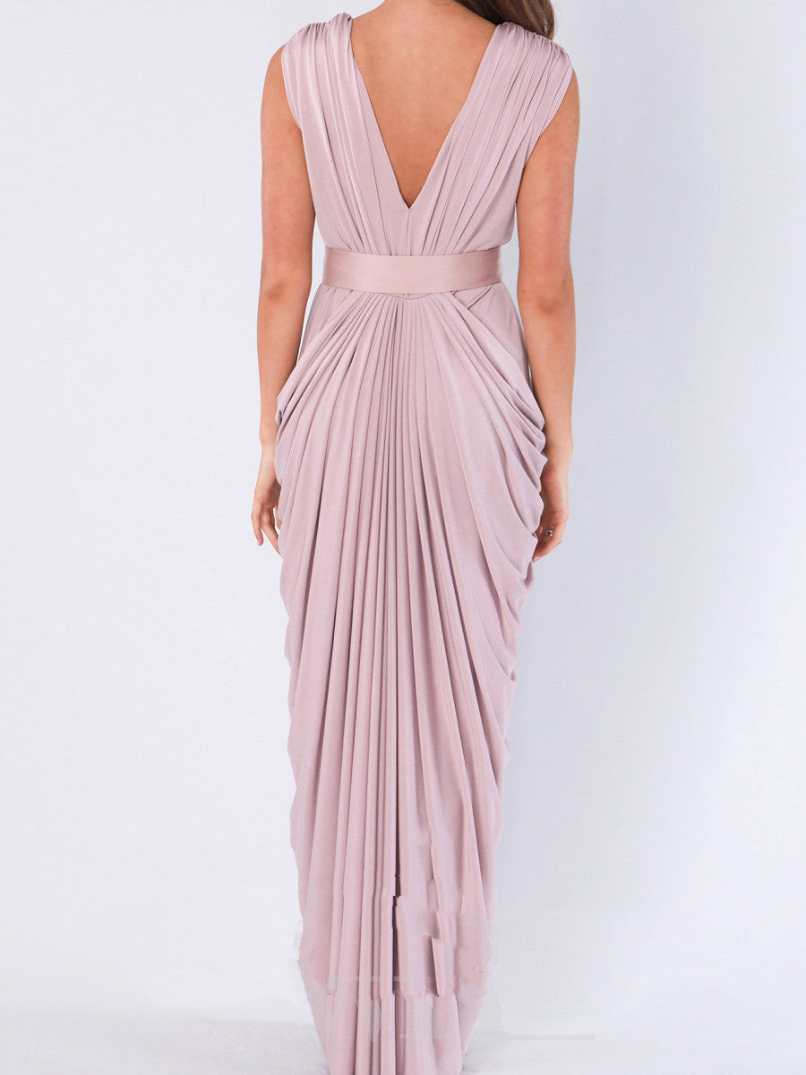 Grecian Chiffon Bridesmaid Dress