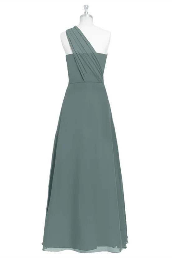 dark sage bridesmaid dresses