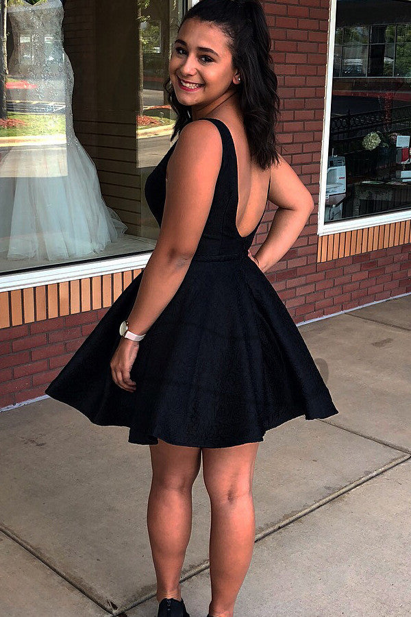 short black princess dress