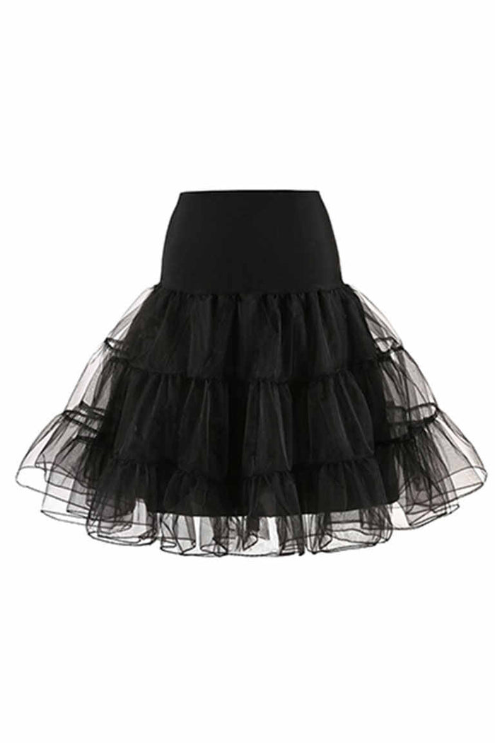 50s Retro Boneless Skirt Ballet Skirt Petticoat