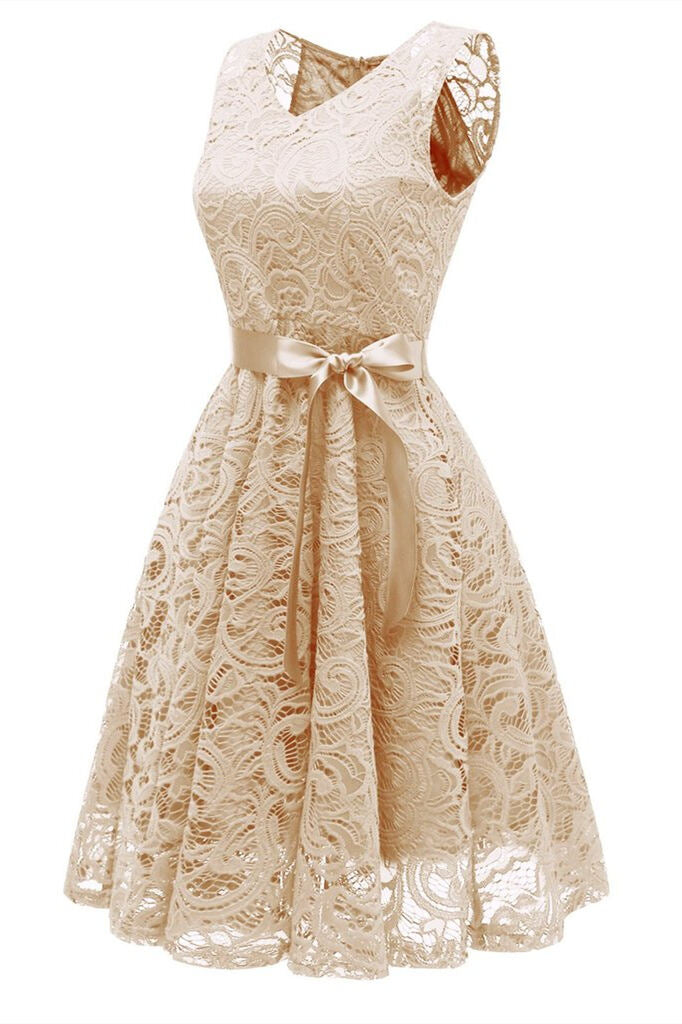 1950s lace floral swing hot sale dress