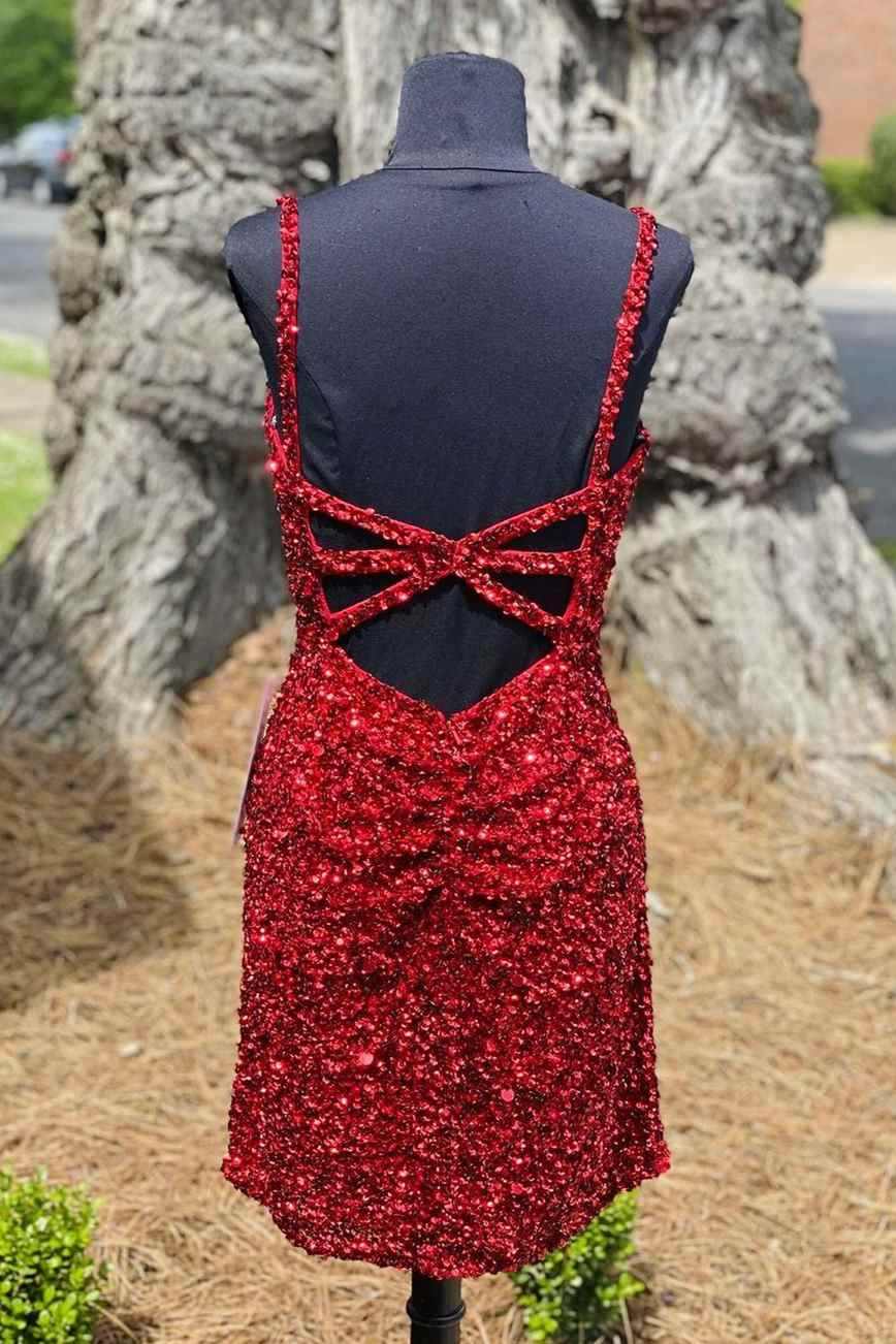 Wine red outlet hoco dress