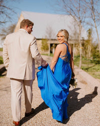 One Shoulder Hot Pink Mermaid Long Formal Dress