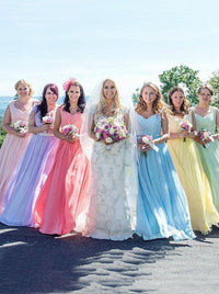 Hot Selling Cap Sleeves Beaded Floor Length Taupe Bridesmaid Dress