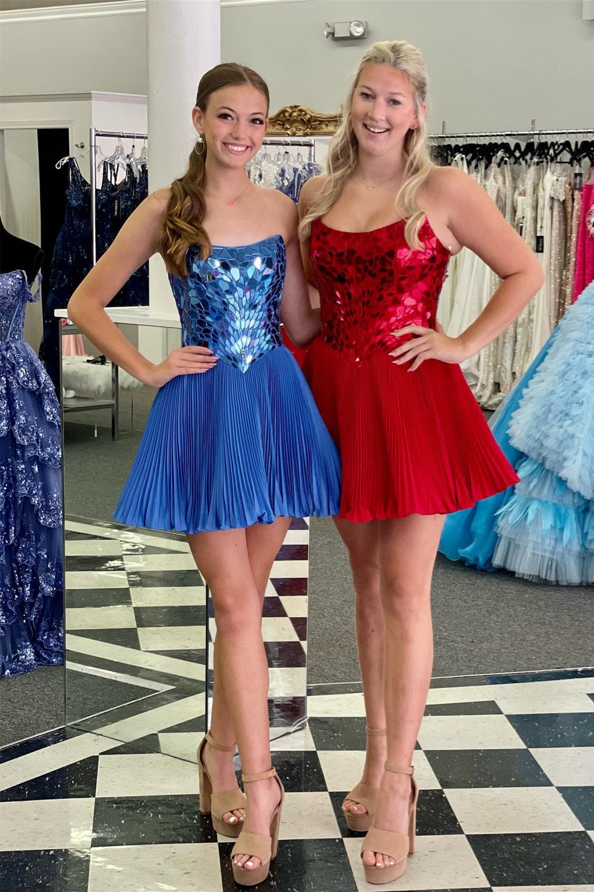 High school shop homecoming dresses