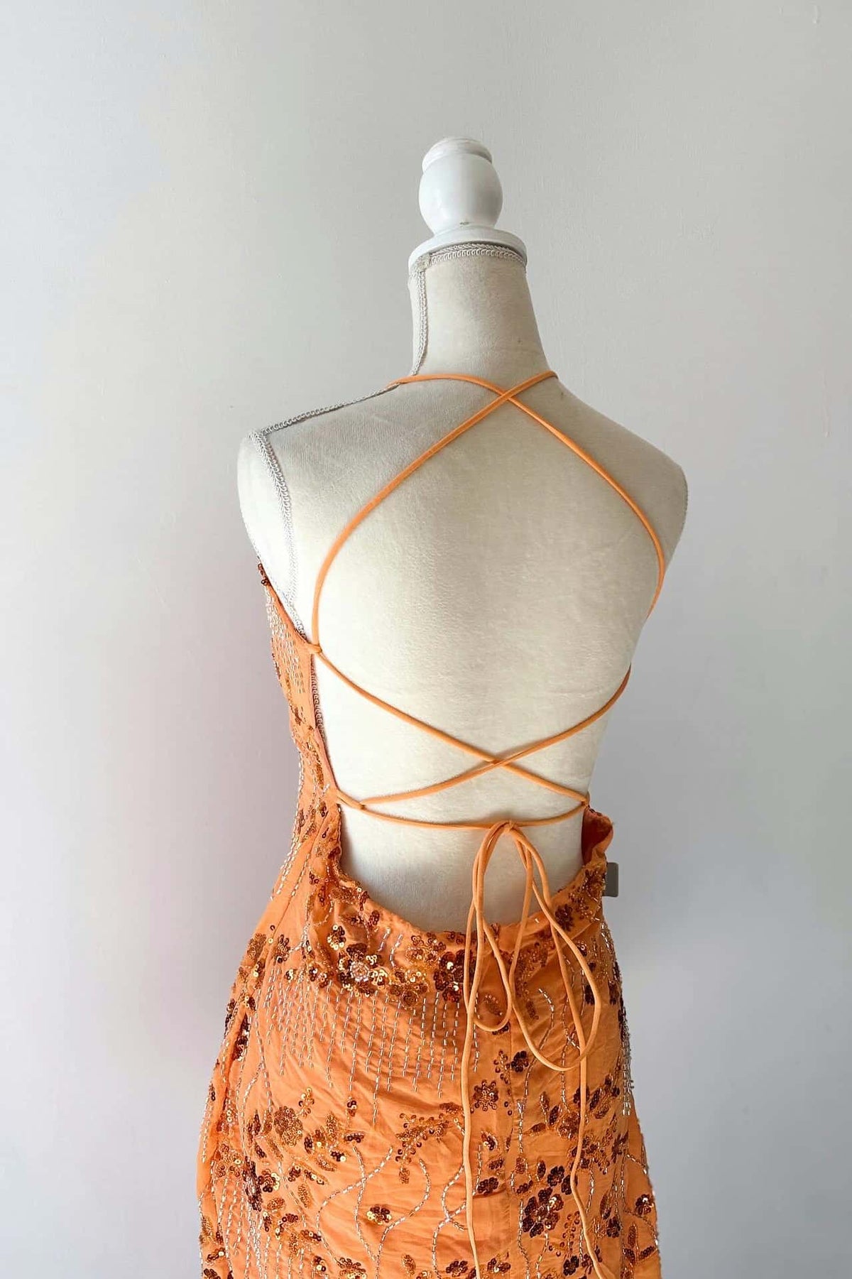 Straps Fuchsia Beaded Tight Mini Dress