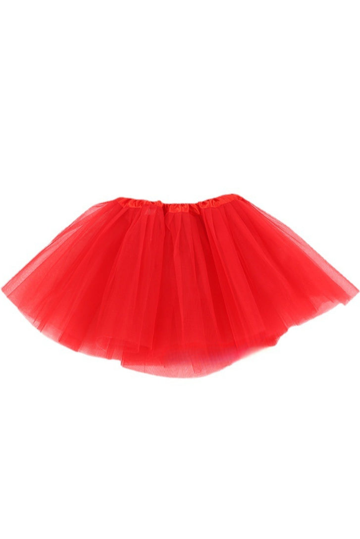 Red Tulle Petticoats