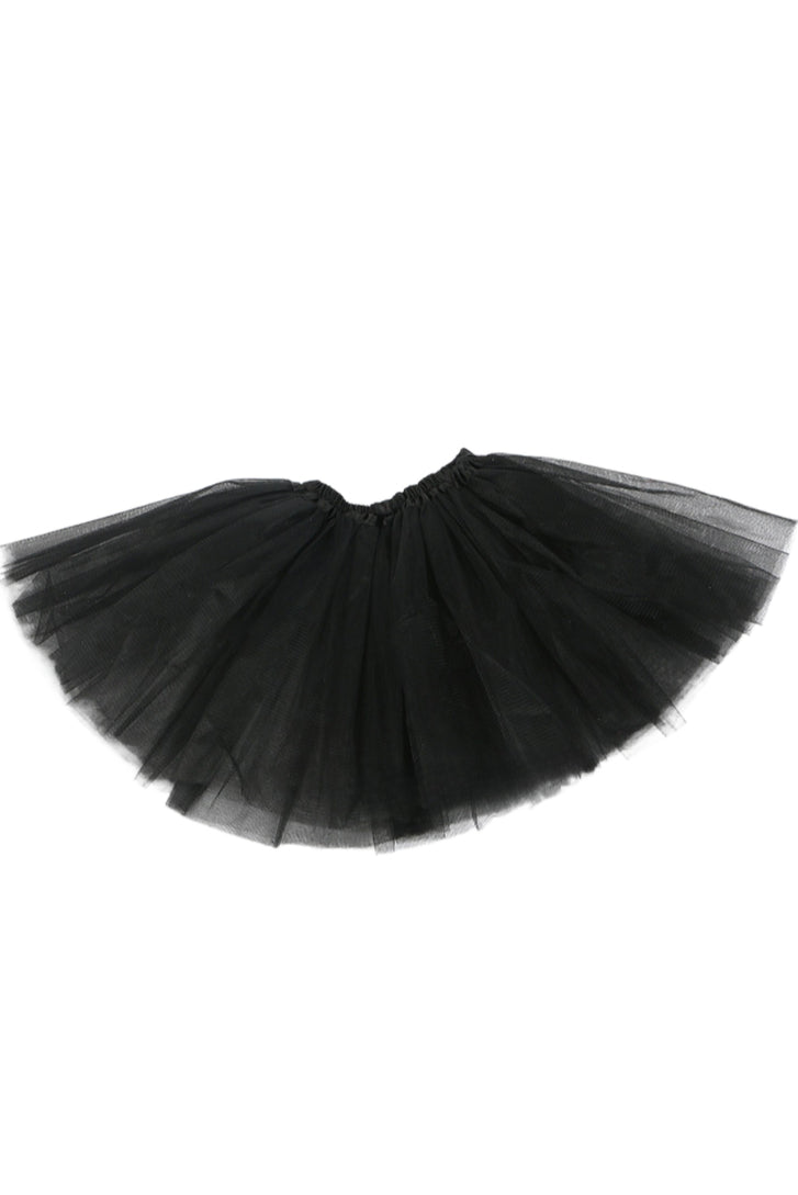 Black Tulle Petticoats