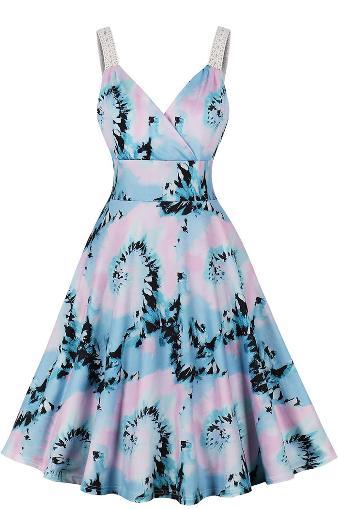 Blue Prints Silp Vintage Dress