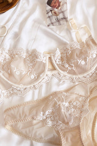 Skin Embroidery Lace Lingerie