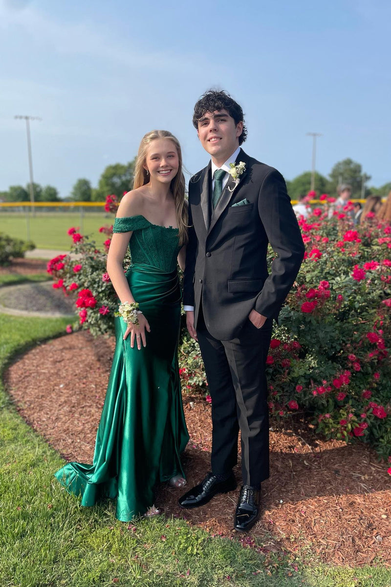 Blue Suit Navy Blue And Mint Green Dress Sequins Rhinestones