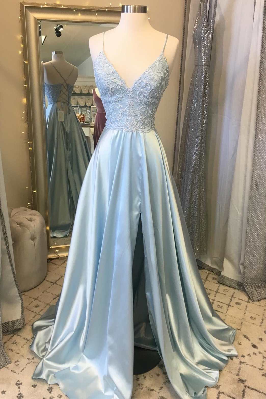 Baby Blue Lace Up Collection Baby Blue Lace Up Collection
