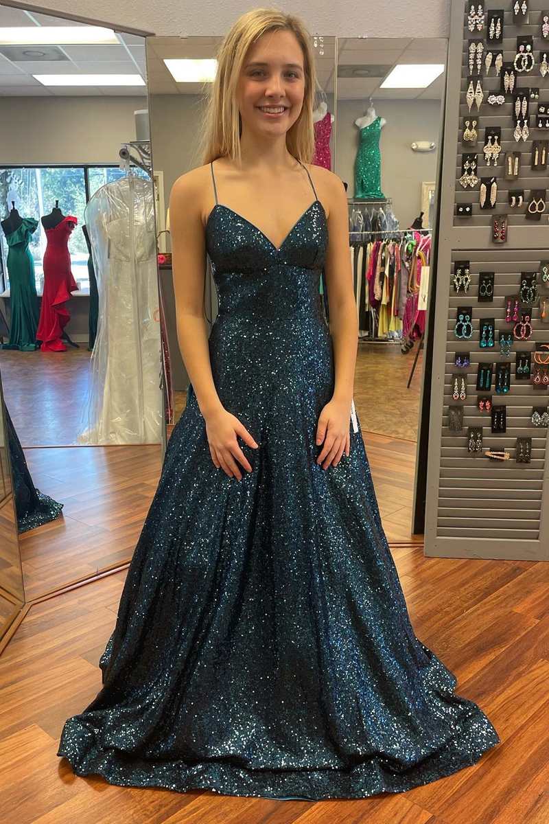 Indigo Prom Dress