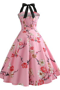 1950s Vintage Pink Short Dress