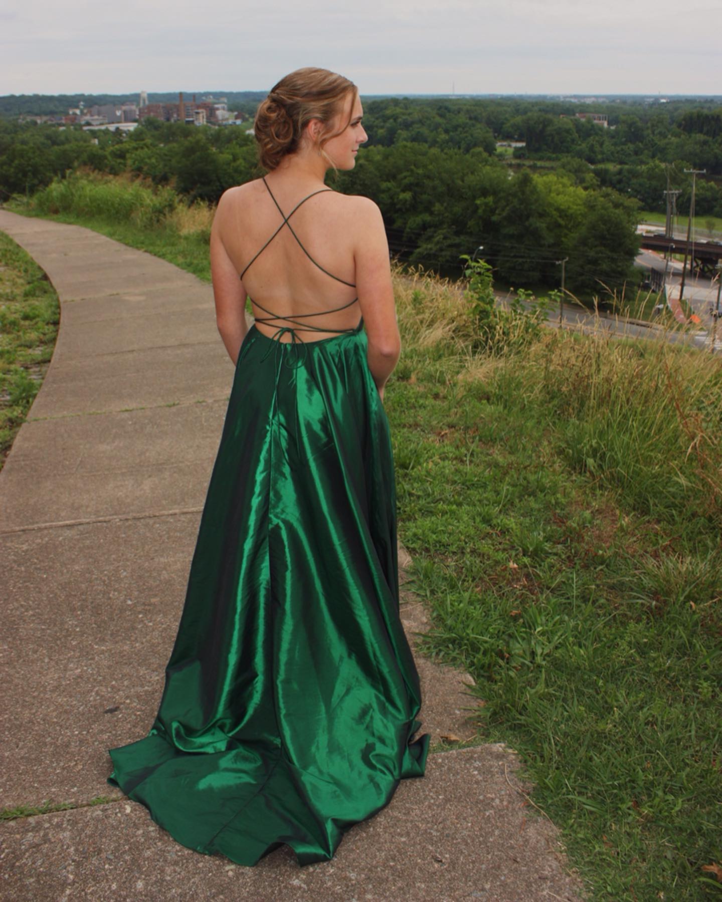 Red Silk Prom Dresses