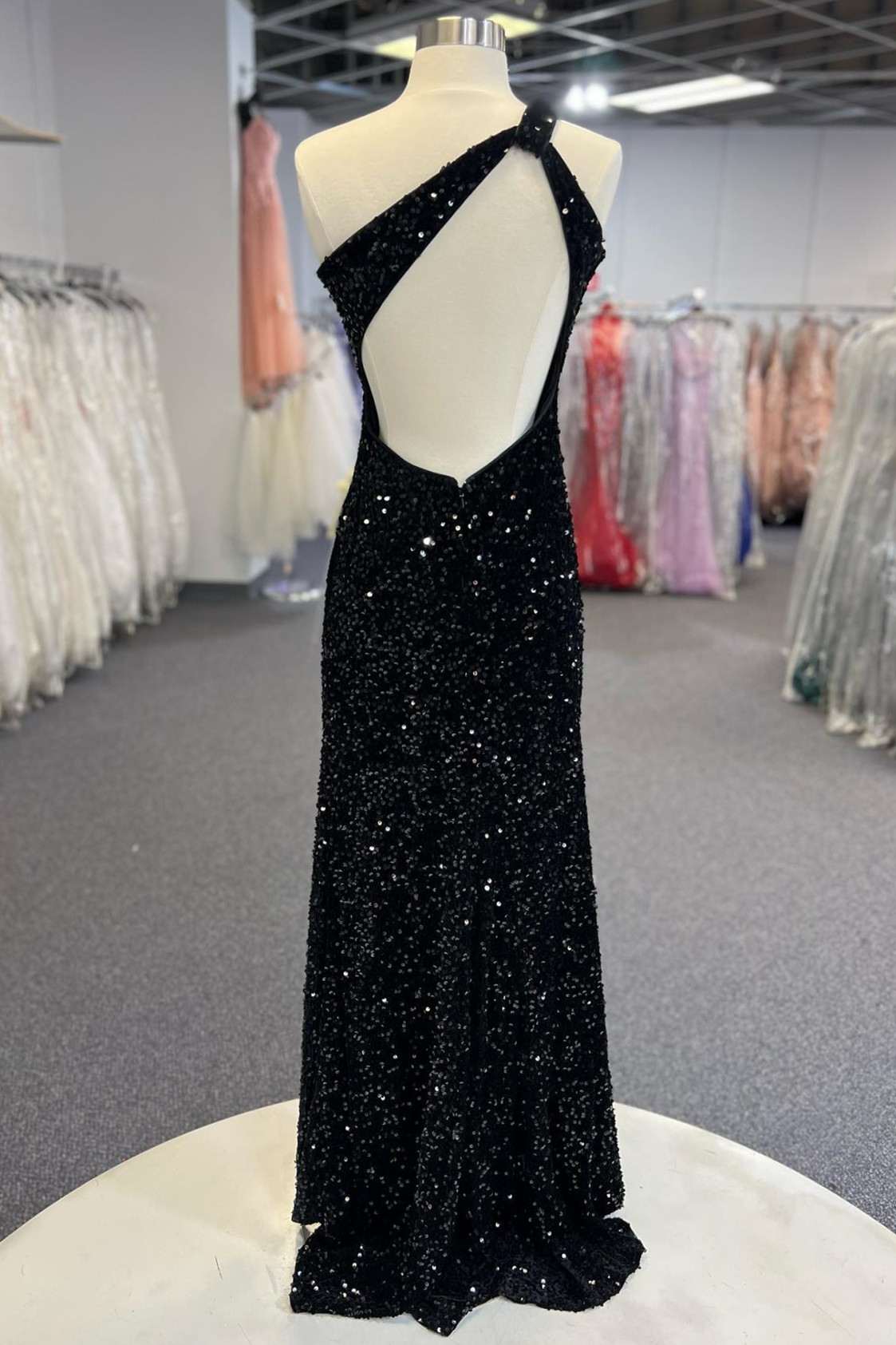 prom starry night theme gown