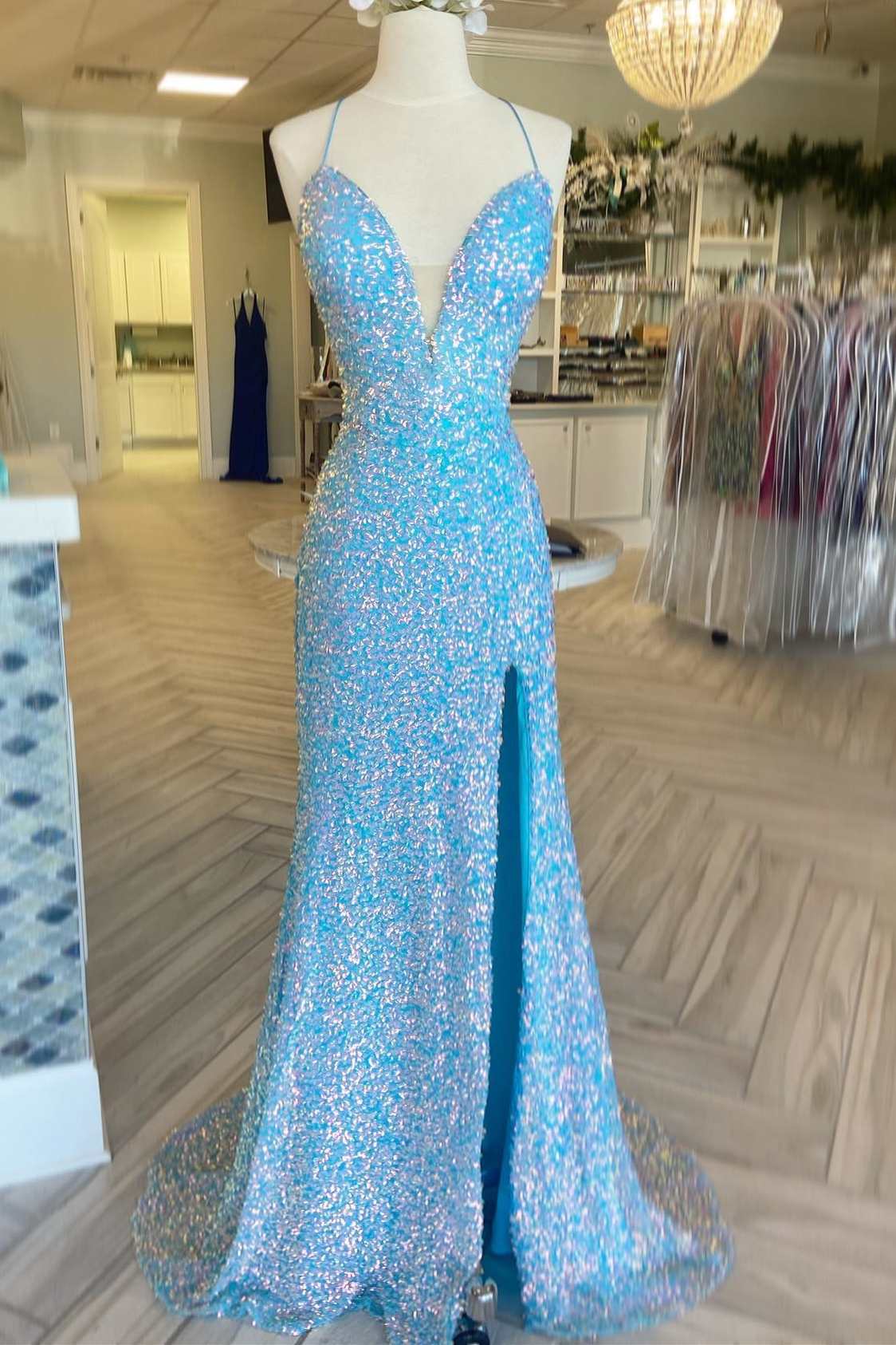 light up prom dress