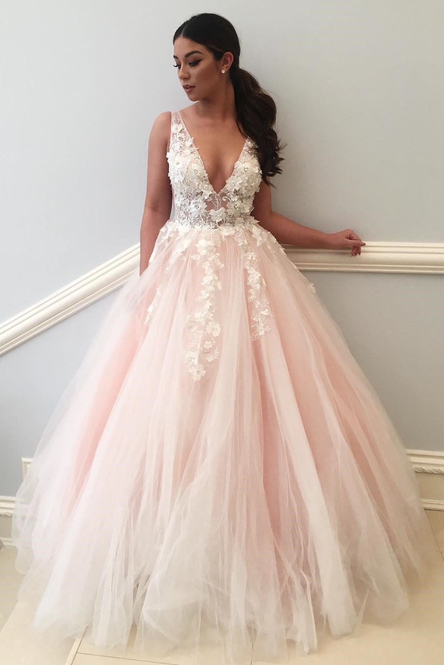 White princess prom outlet dress