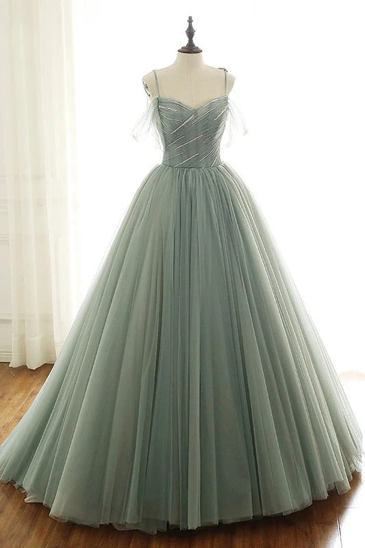 Romantic Olivia Tulle Long Ball Gown