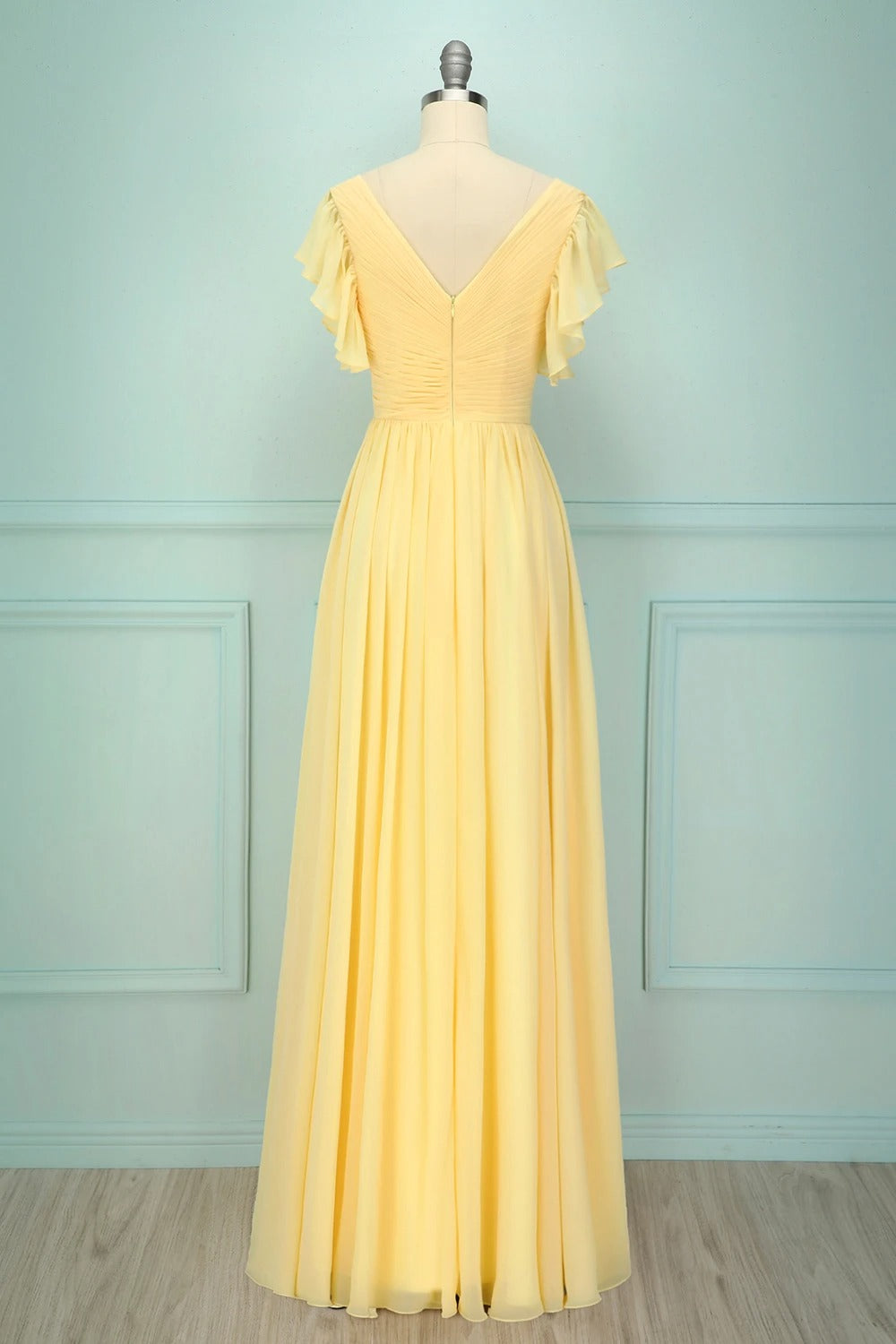 Golden Yellow Bridesmaid Dresses