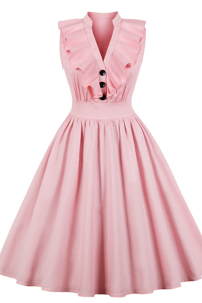 Pink Vintage Dress