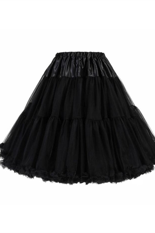 Lengthen Boneless Skirt Mesh Tutu Skirt Petticoat