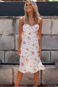 Boho Long Straps Floral Sundress