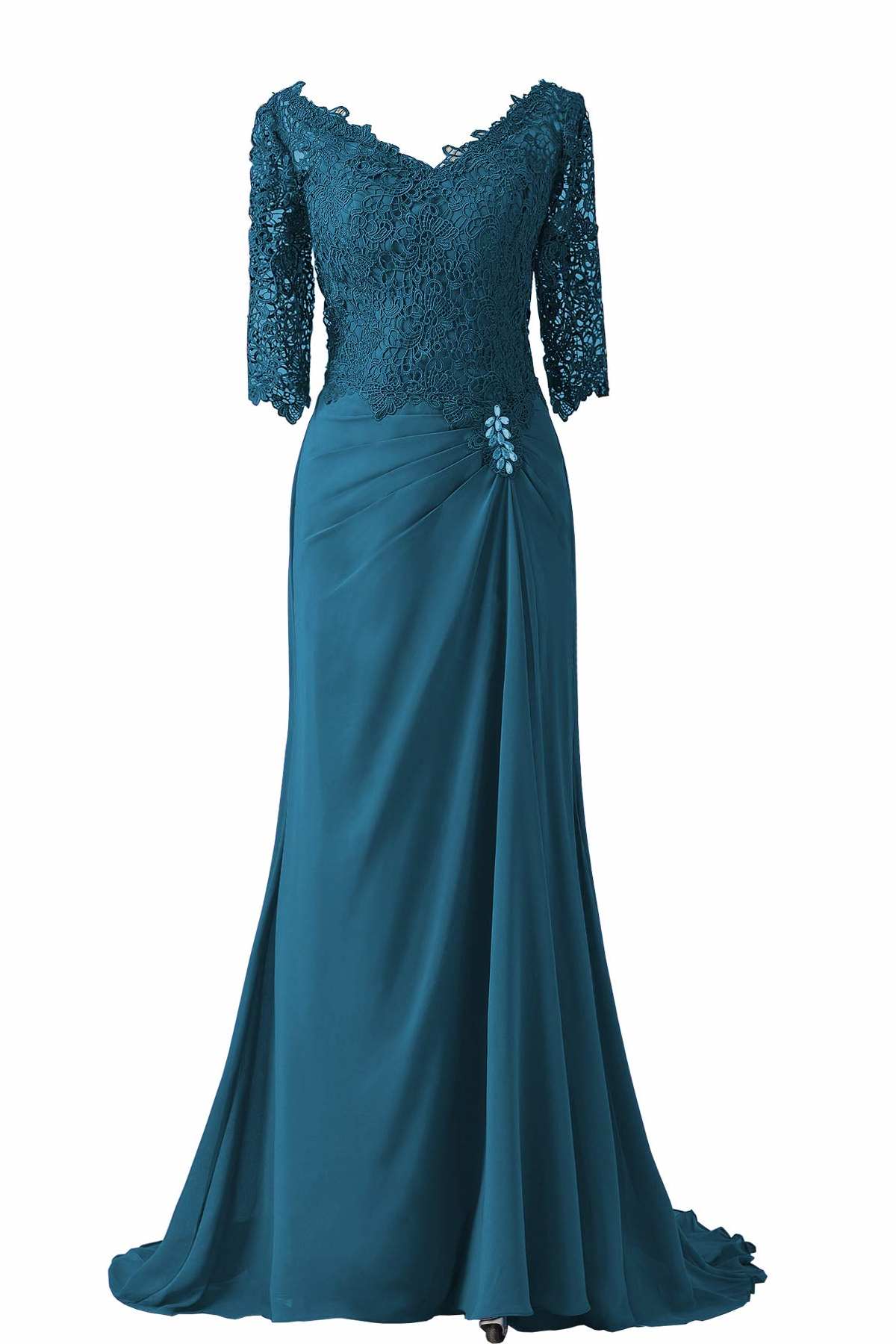 Teal Mother of the Bride Dresses