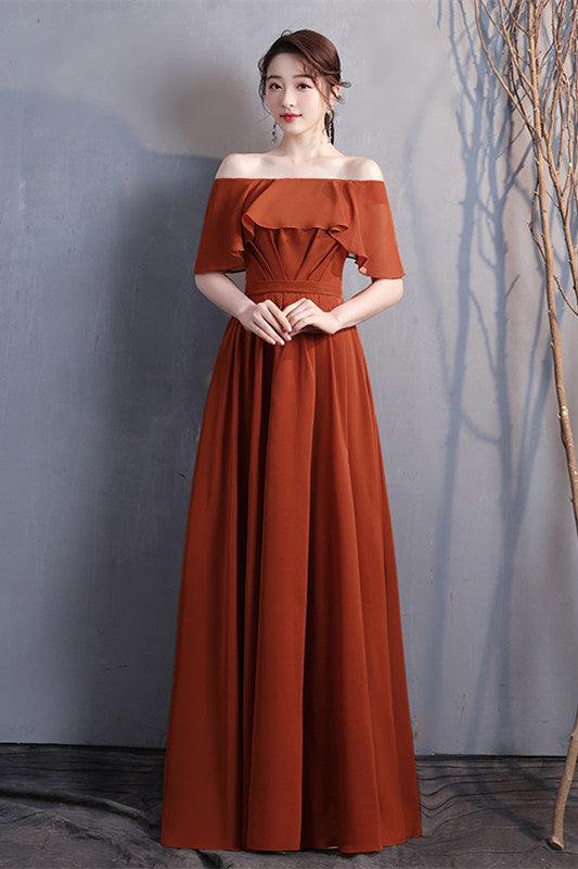 Copper Color Evening Dresses