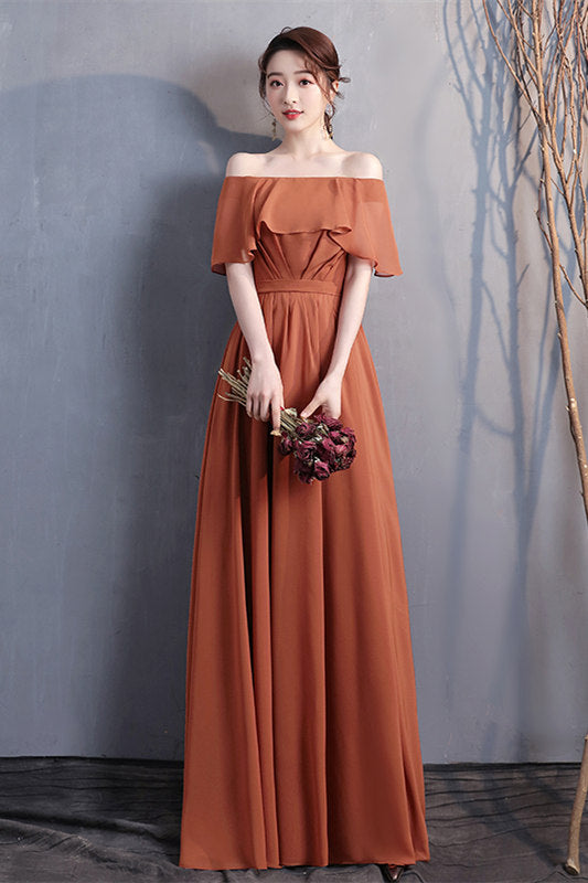 Copper Color Formal Dresses