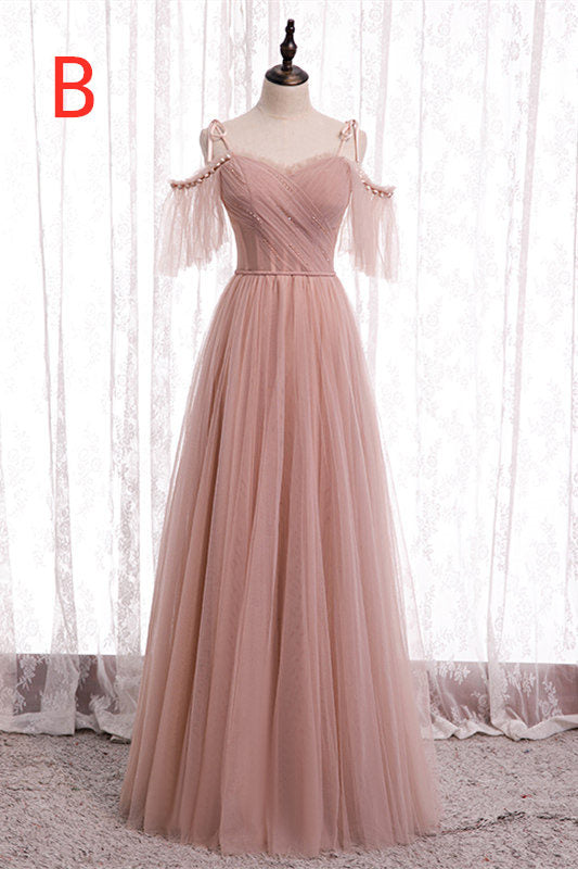 Pink blush hotsell color dress