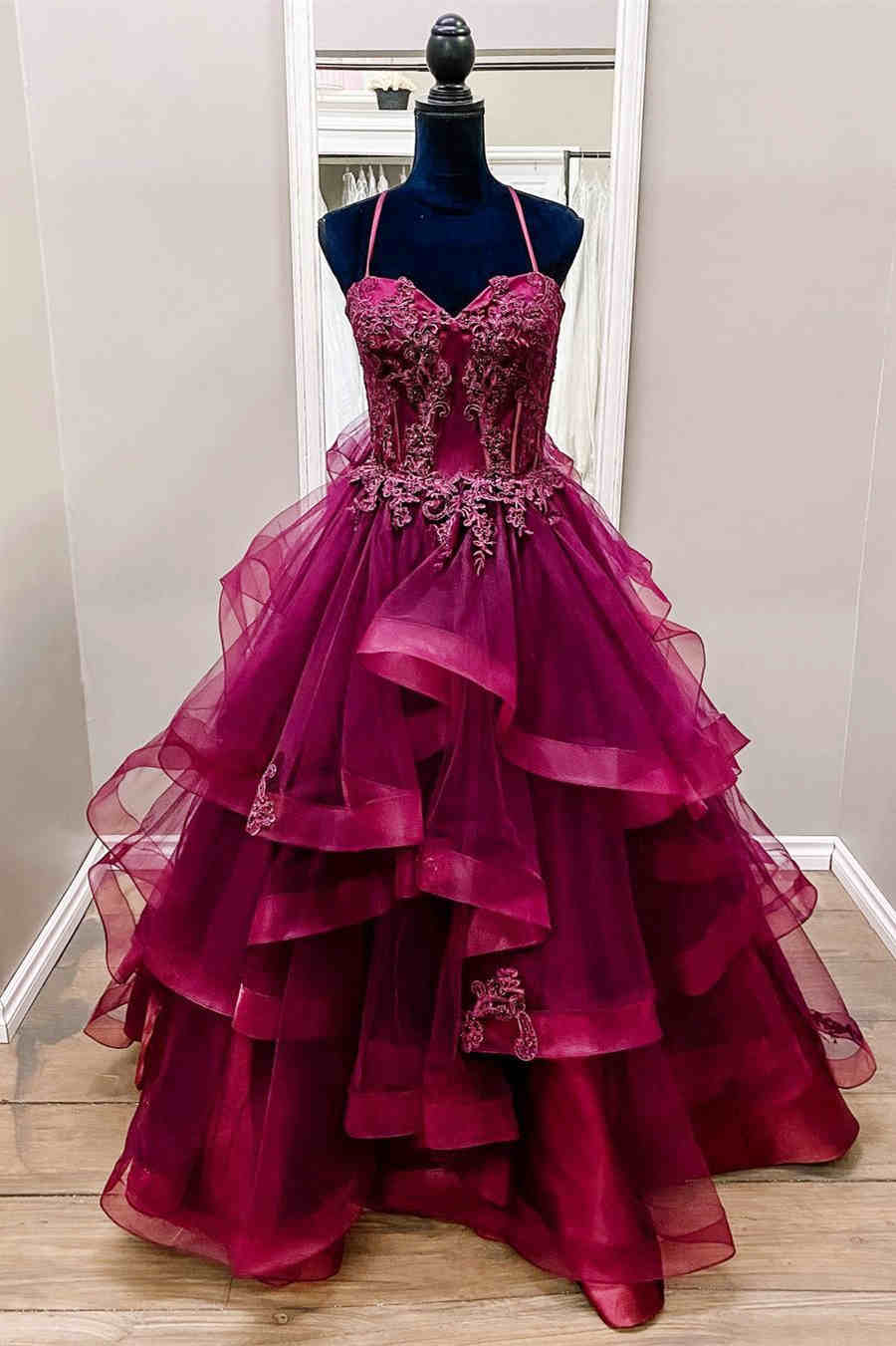 Raspberry Prom Dresses