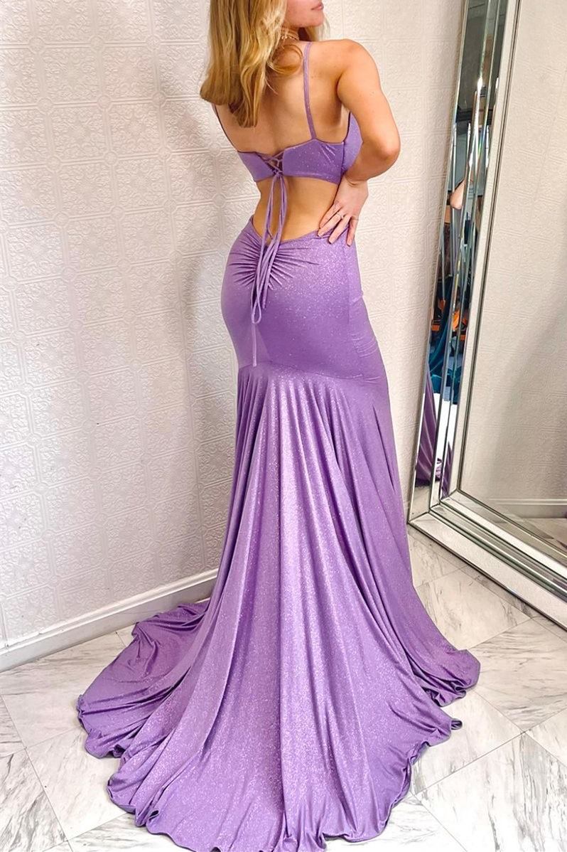 Simply Lilac Mermaid Long Formal Dress