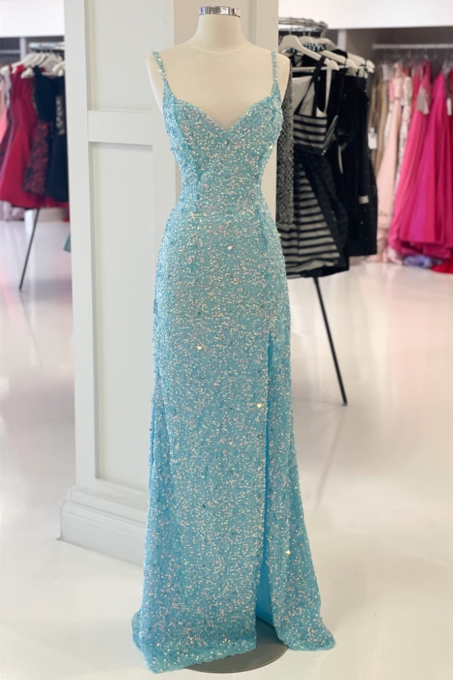 tiffany blue prom dress