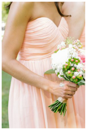 Pink A-Line Mini Sweetheart Ruched Chiffon Bridesmaid Dress