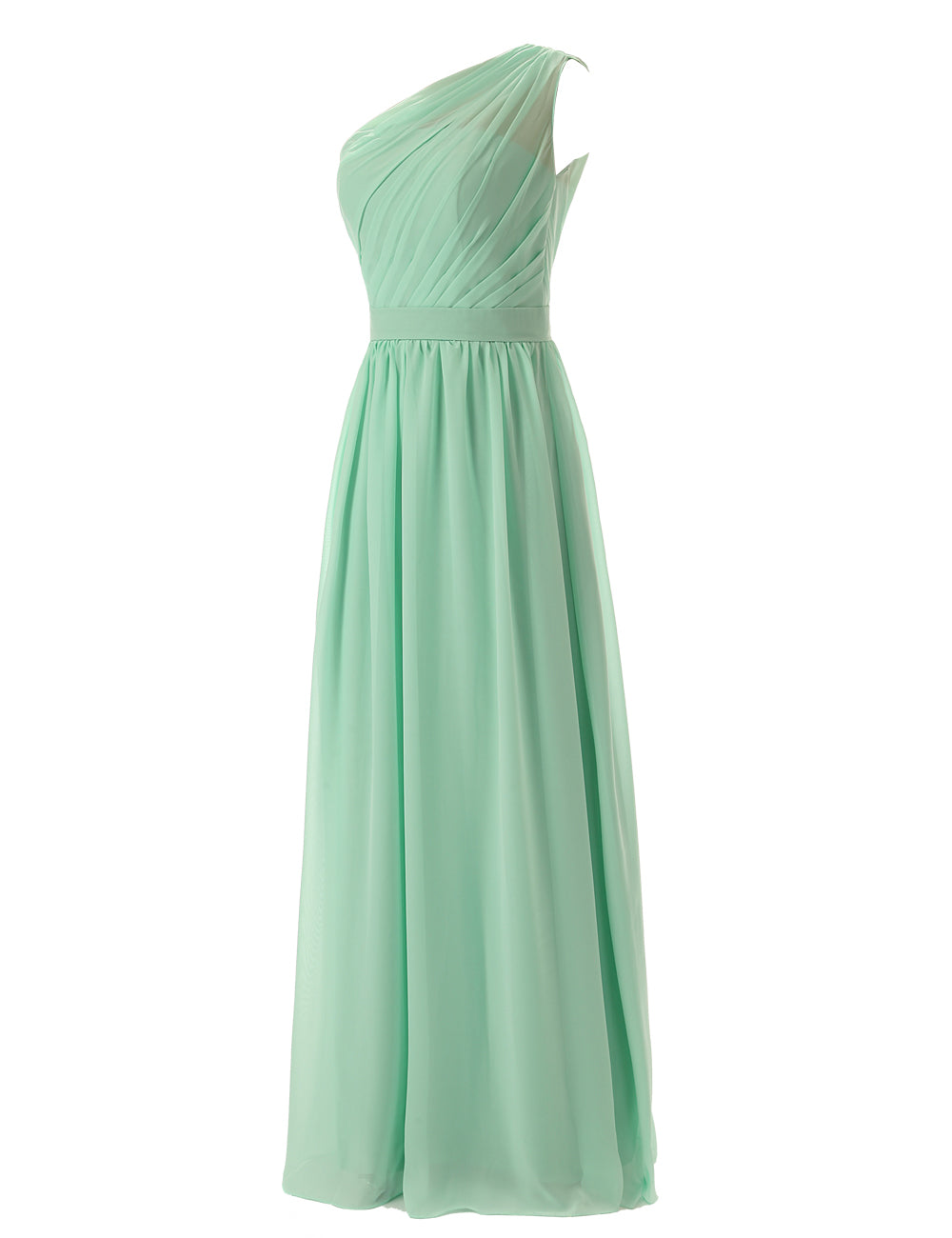 Mint Green Chiffon Dress